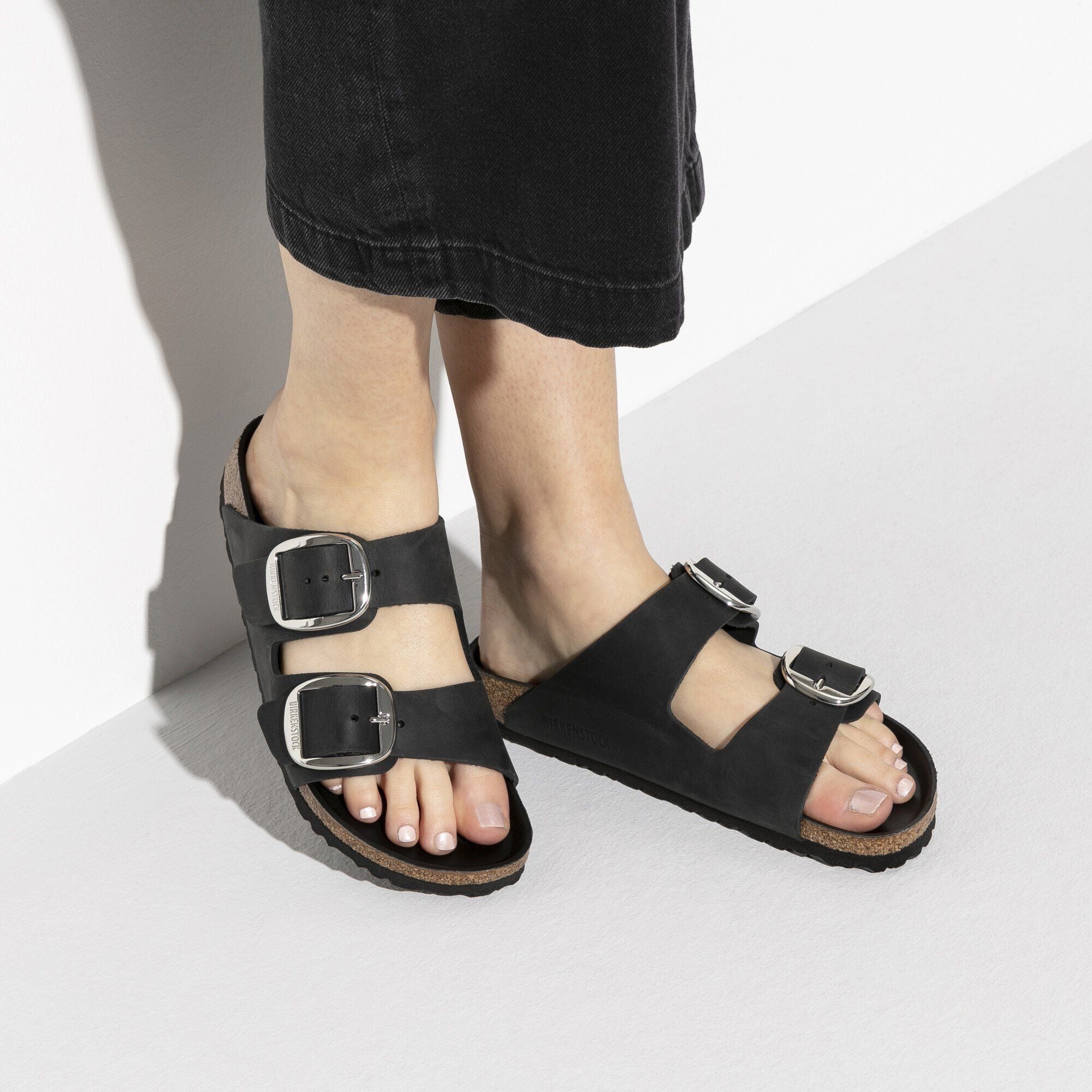 Arizona Big Buckle | Oiled Leather | Black - Image 2