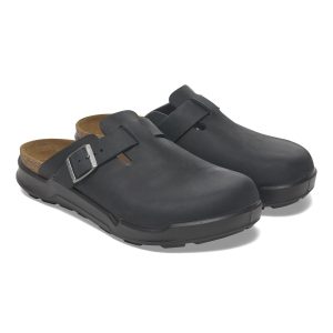 Boston Crosstown | Oiled Leather | Black