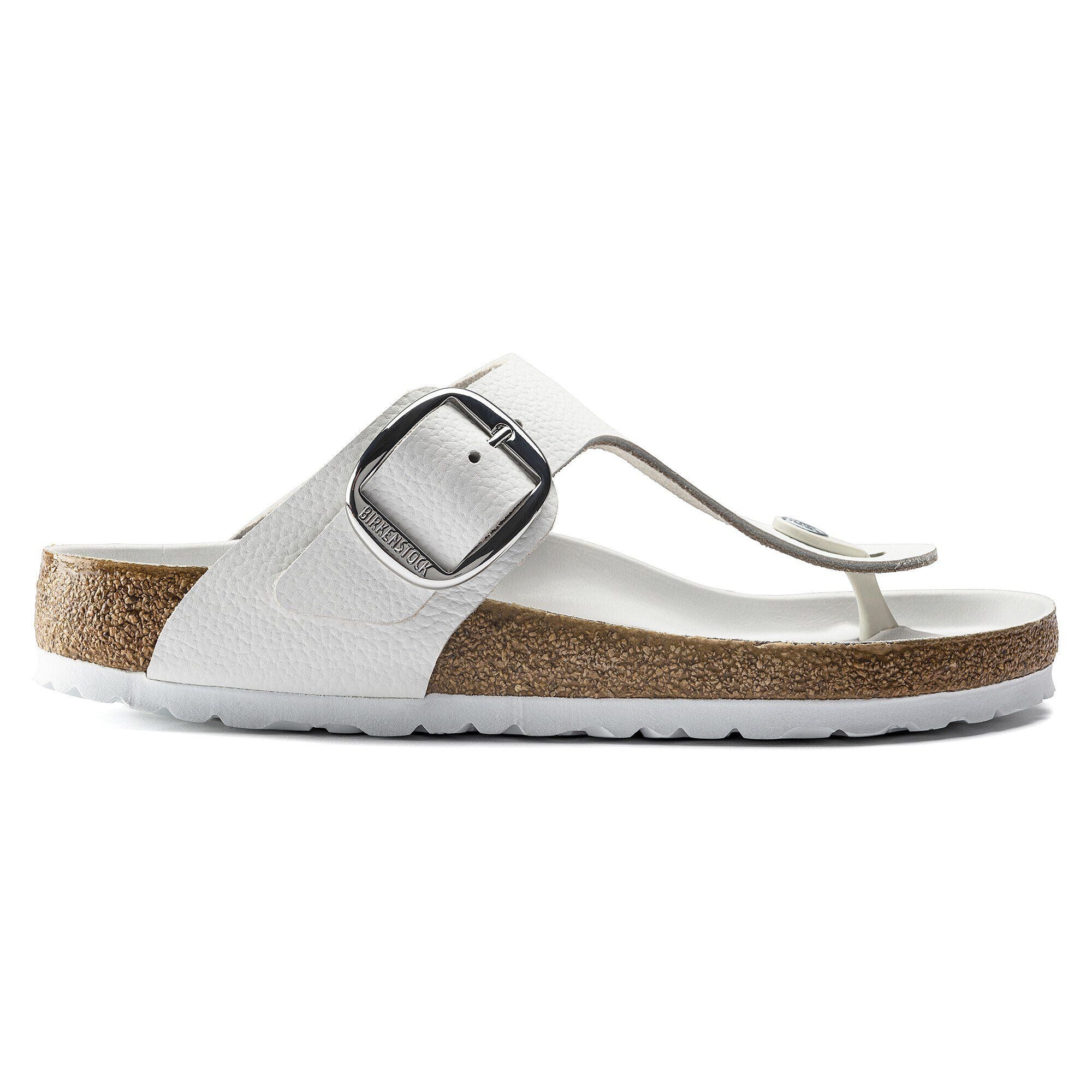 Gizeh Big Buckle | Leather | White - Image 5