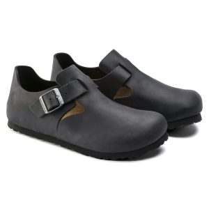 London | Oiled Leather | Black