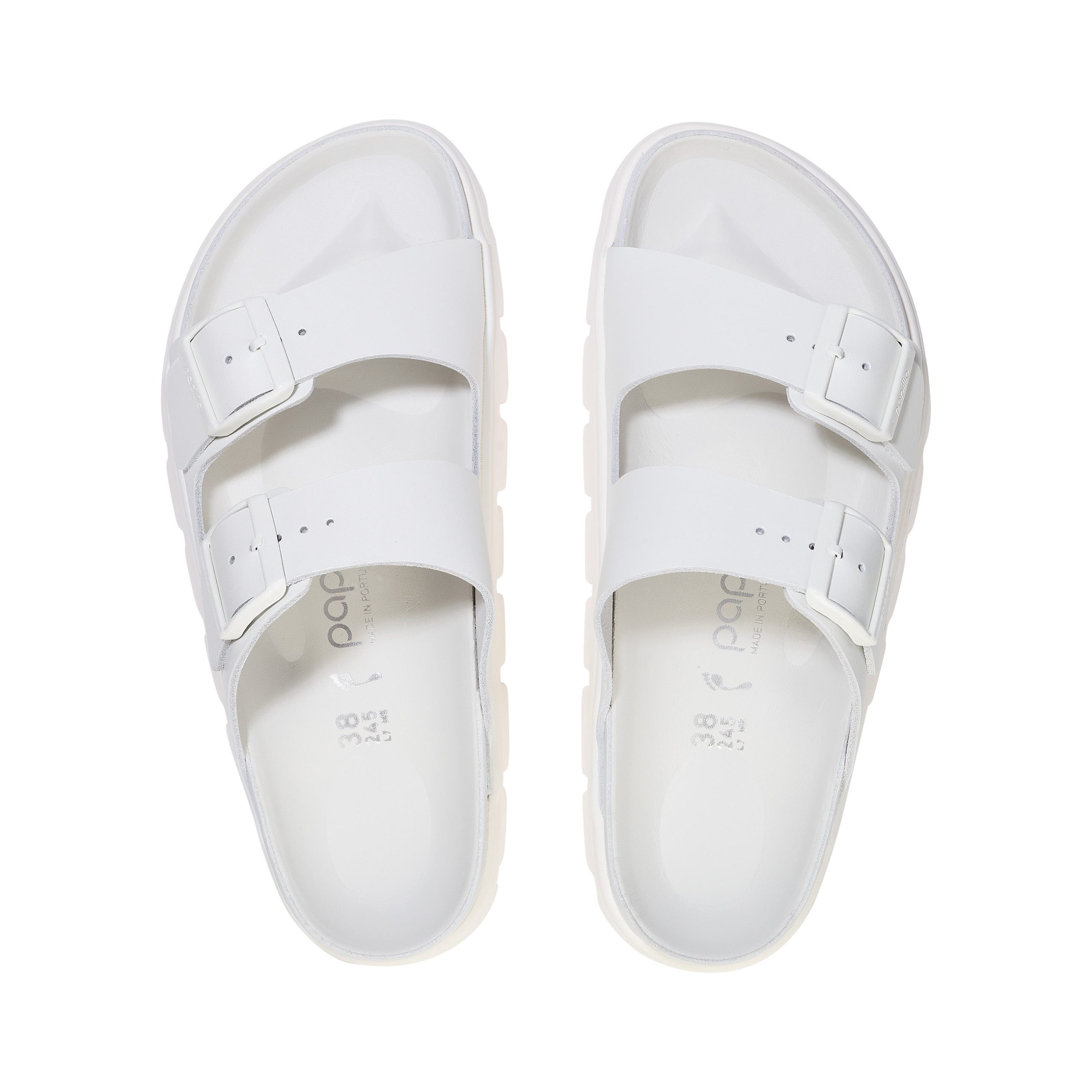 Arizona Chunky Exquisite White Smooth Leather - Image 3