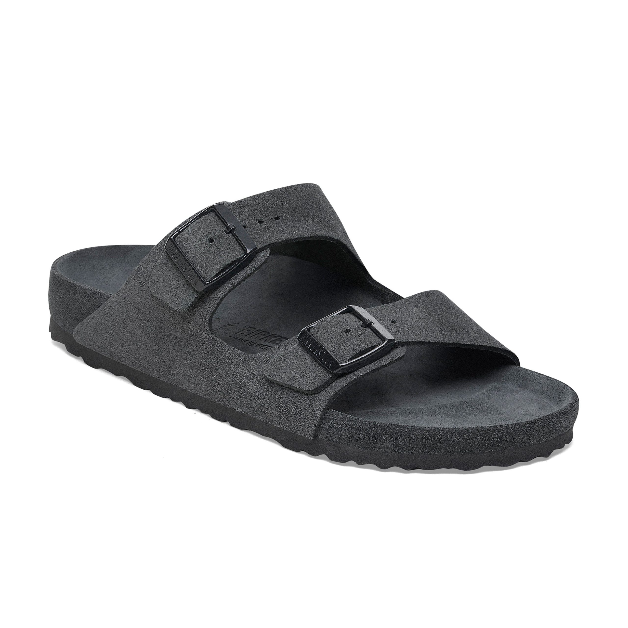 Arizona Exquisite Charcoal Suede Leather