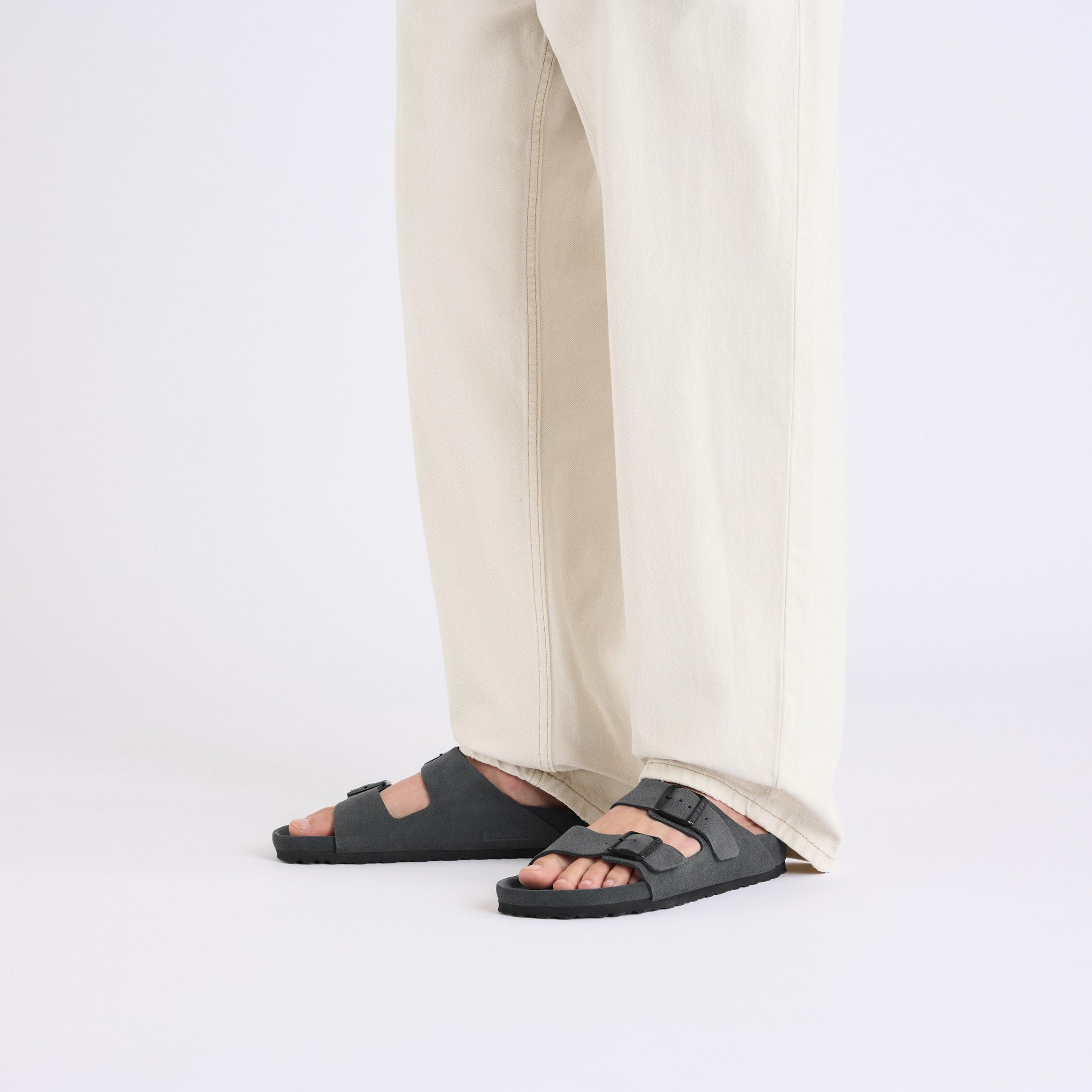 Arizona Exquisite Charcoal Suede Leather - Image 5
