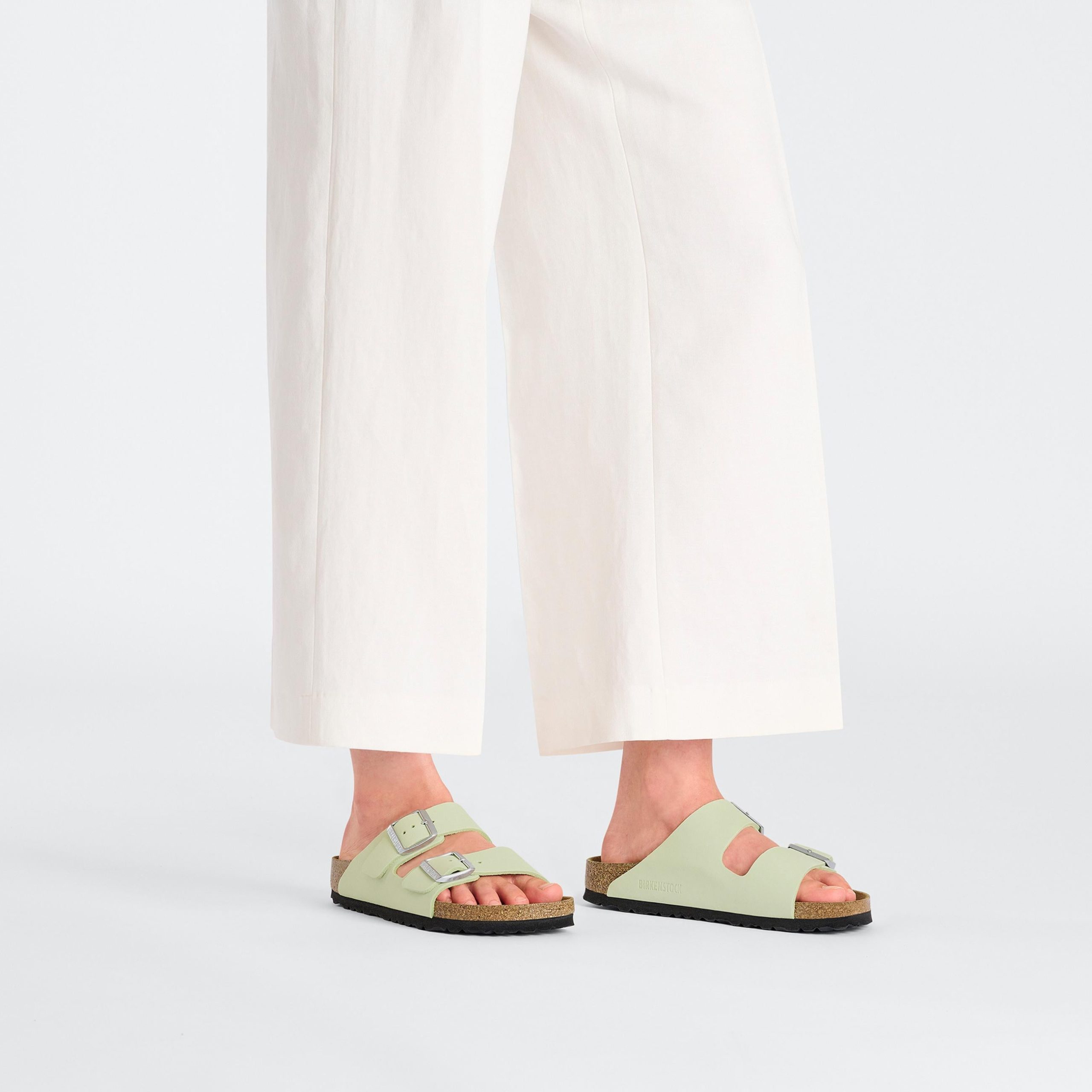 Arizona Faded Lime Nubuck Leather - Image 5