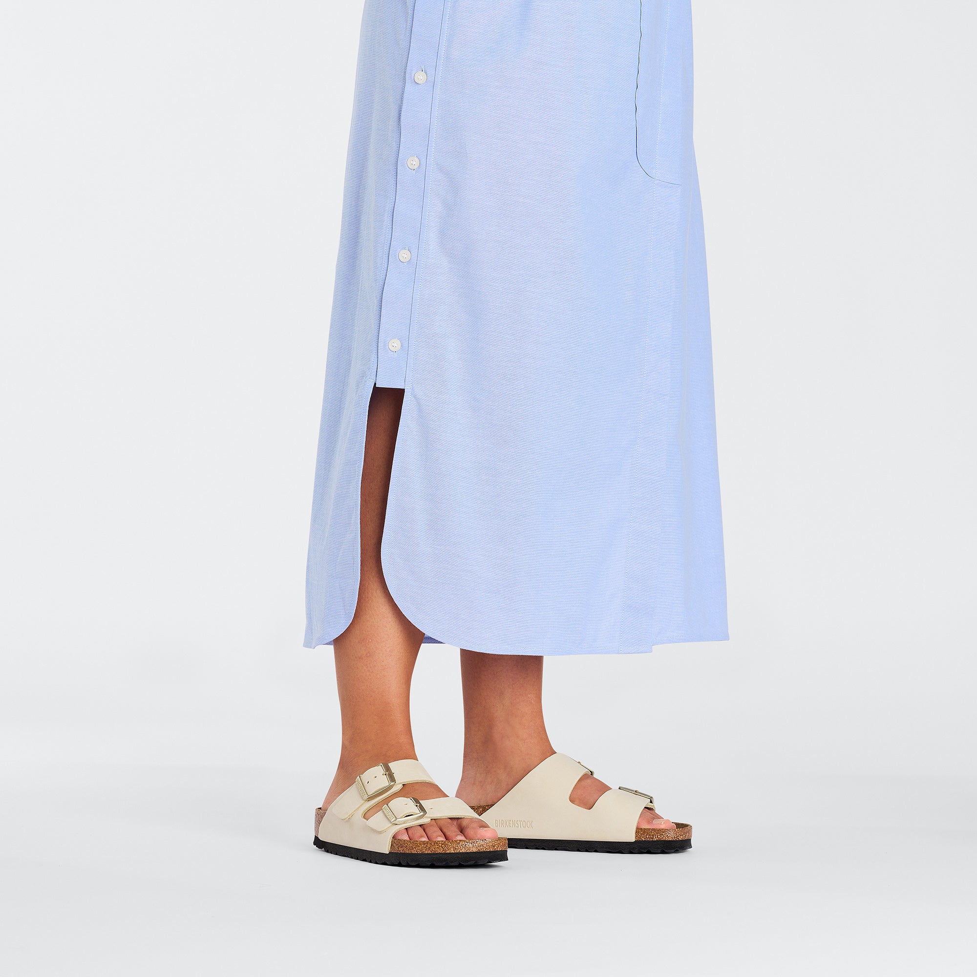 Arizona Ecru Nubuck Leather - Image 5