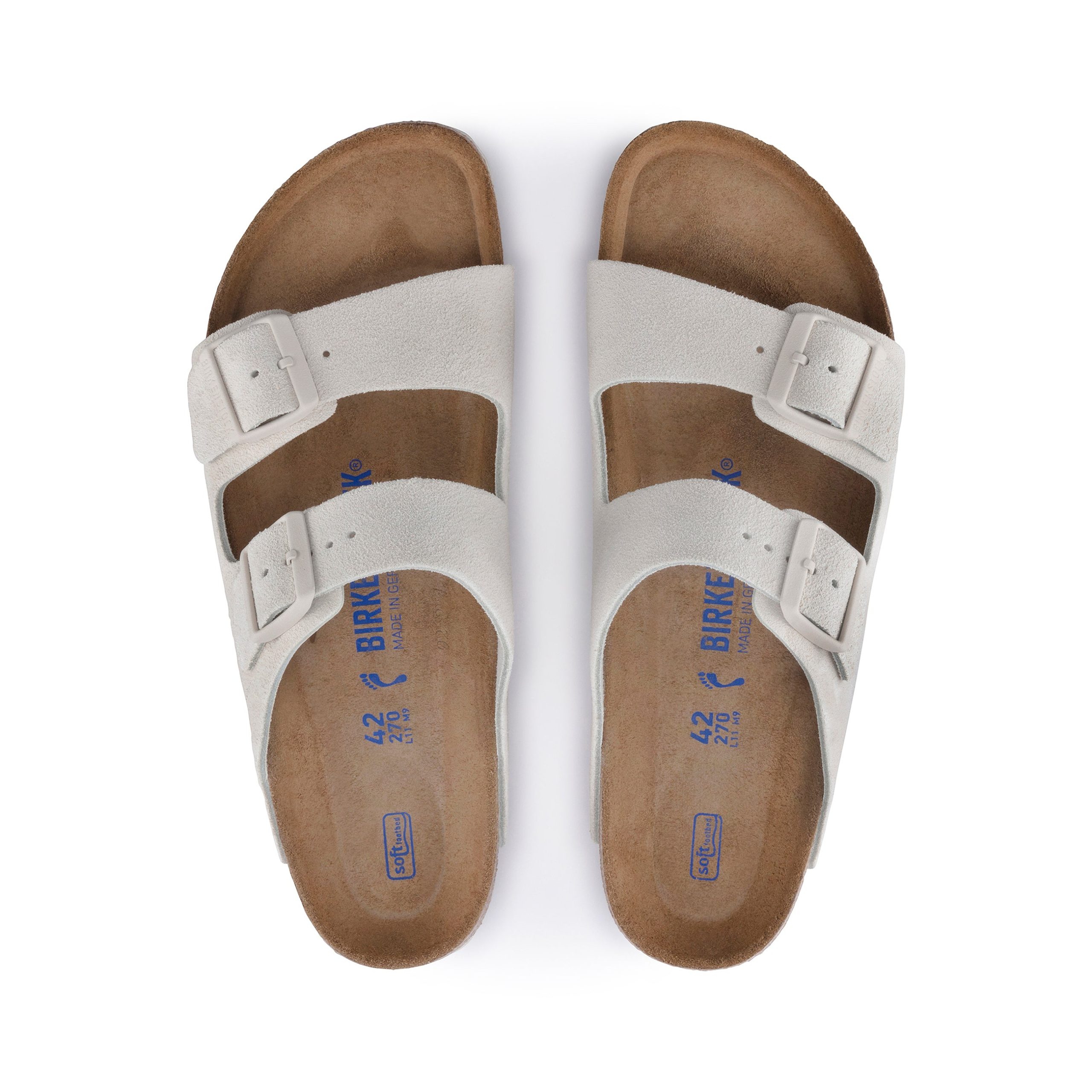 Arizona SFB Antique White Suede Leather - Image 3