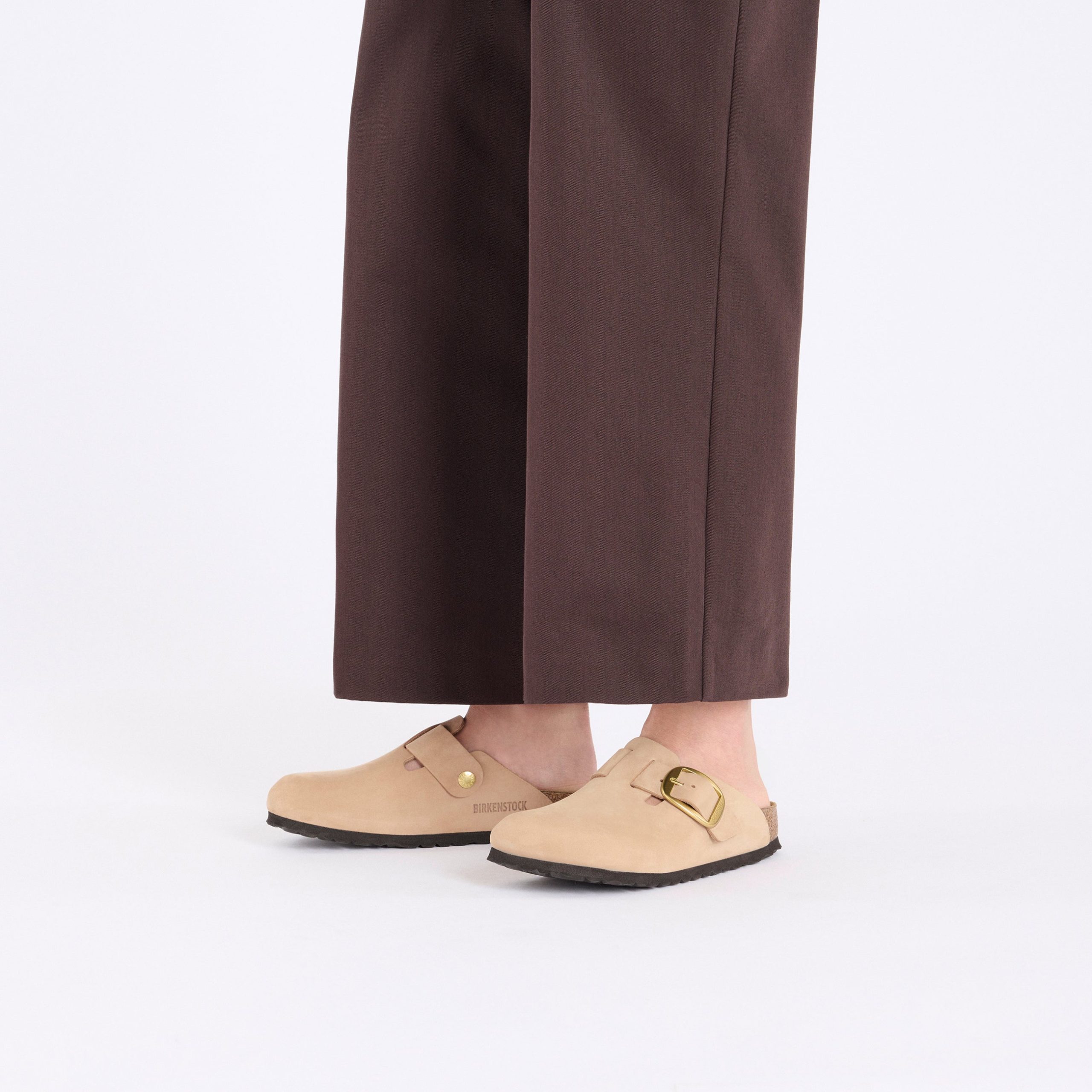 Boston Big Buckle Sandcastle Nubuck Leather - Image 4