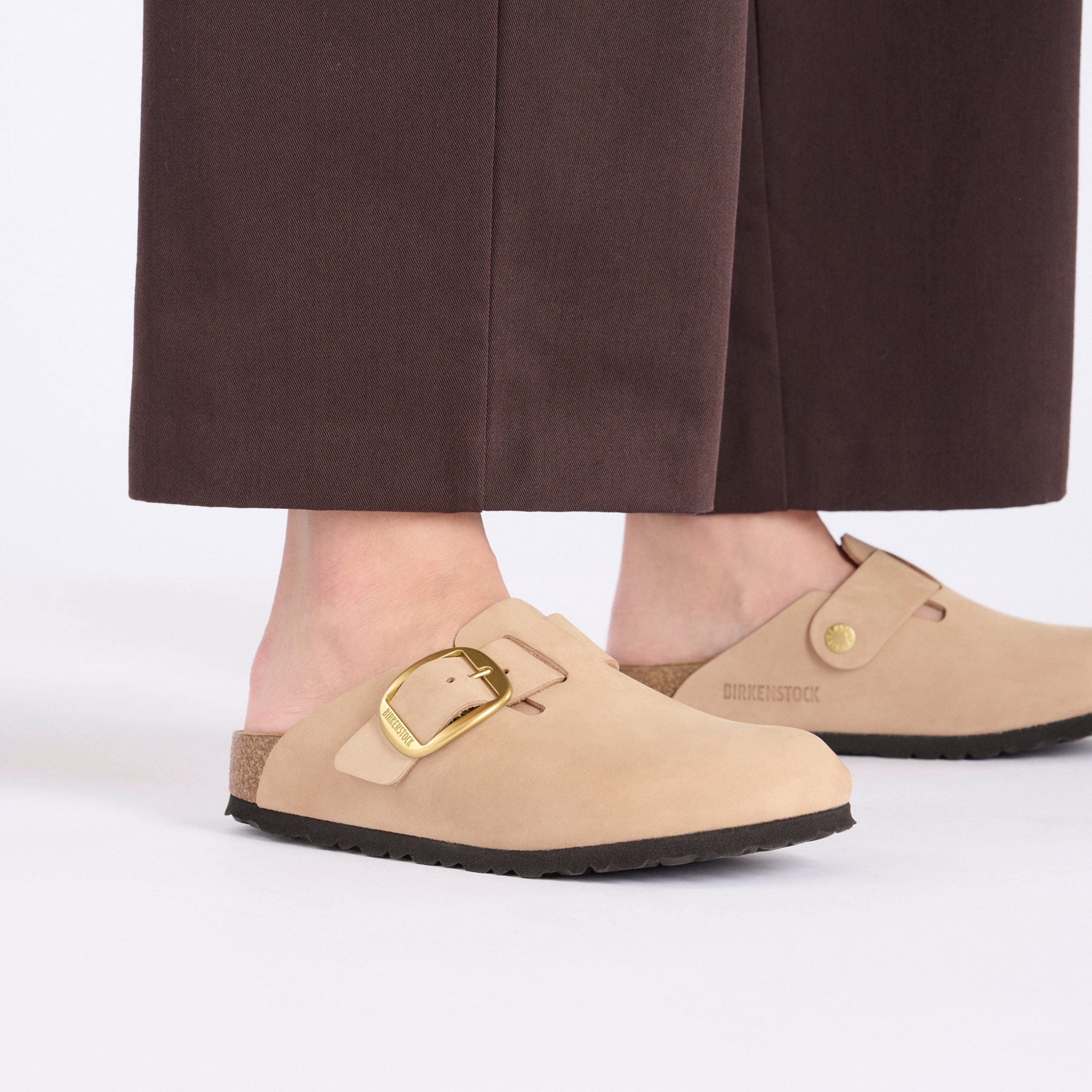Boston Big Buckle Sandcastle Nubuck Leather - Image 5