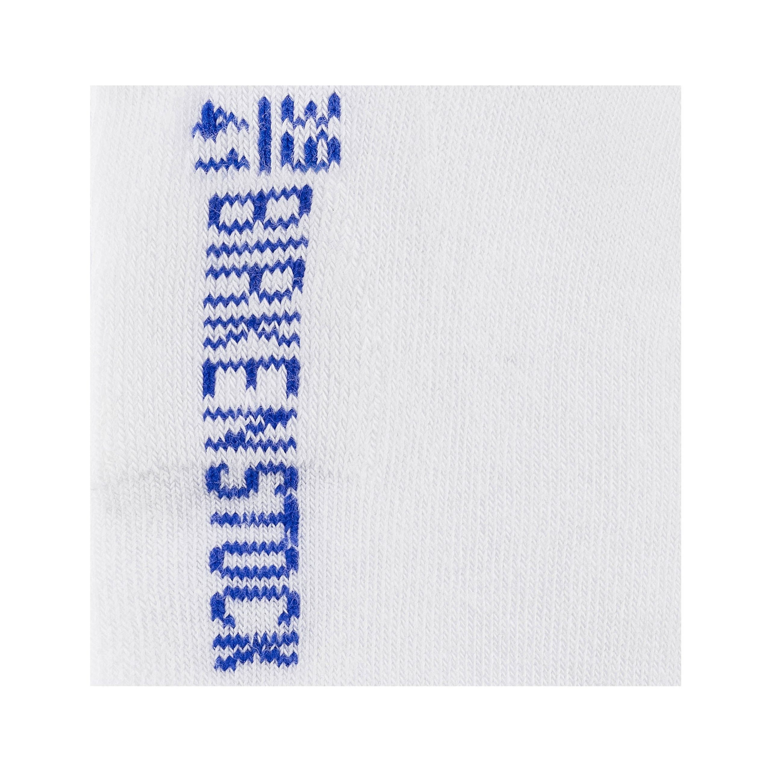 Cotton Sole Sneaker Socks Mens 2-Pack White - Image 3