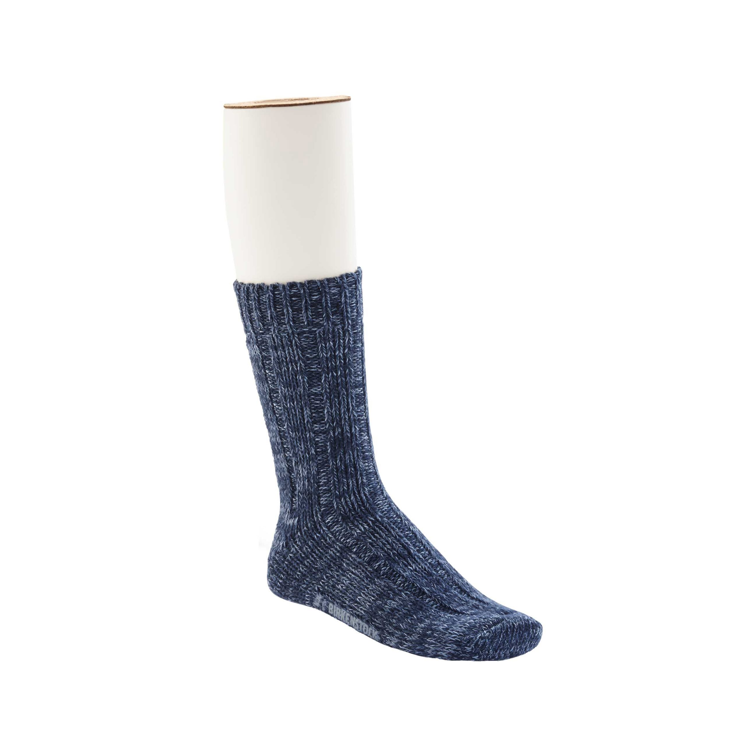 Cotton Twist Mens Socks Blue