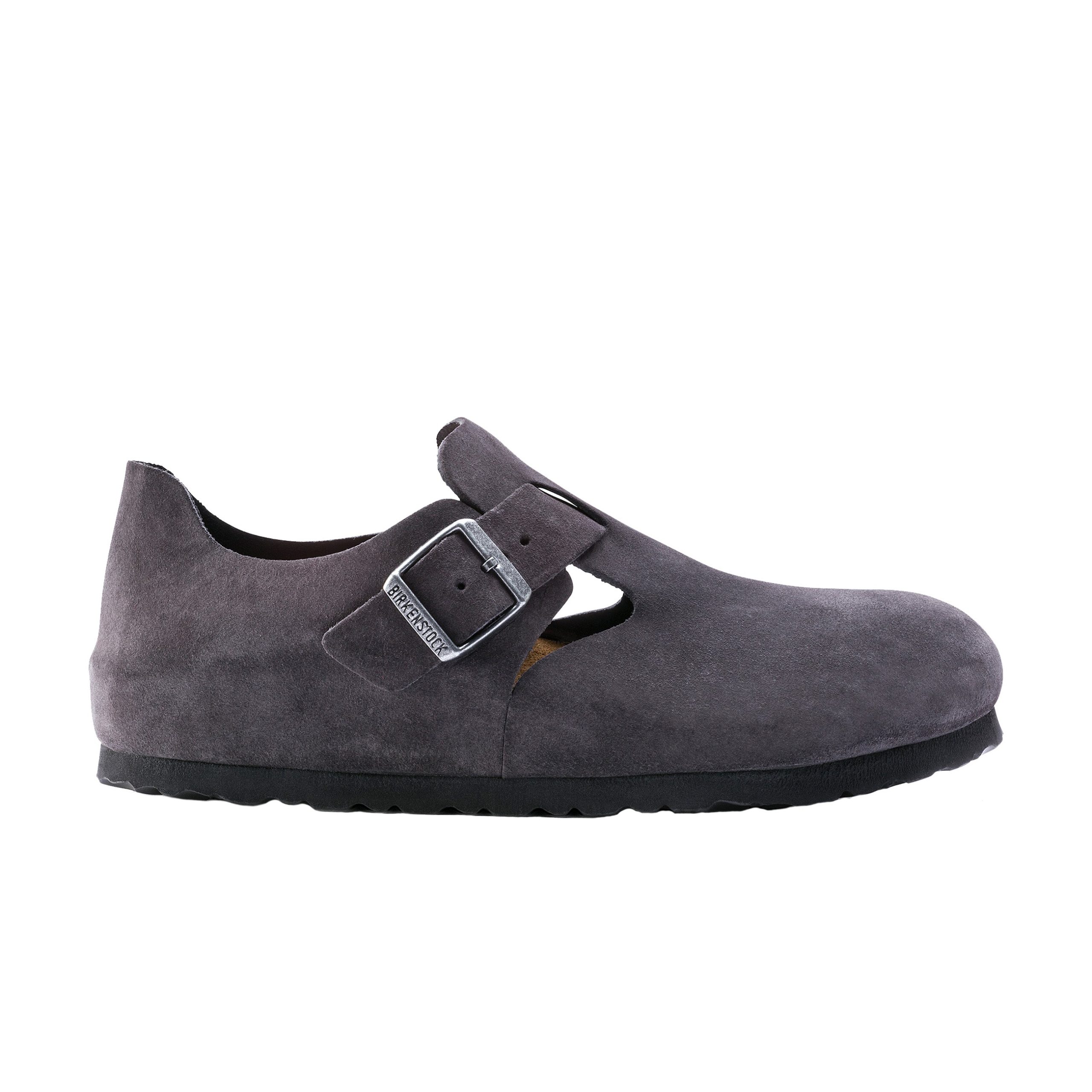 London Gunmetal Suede Leather - Image 2