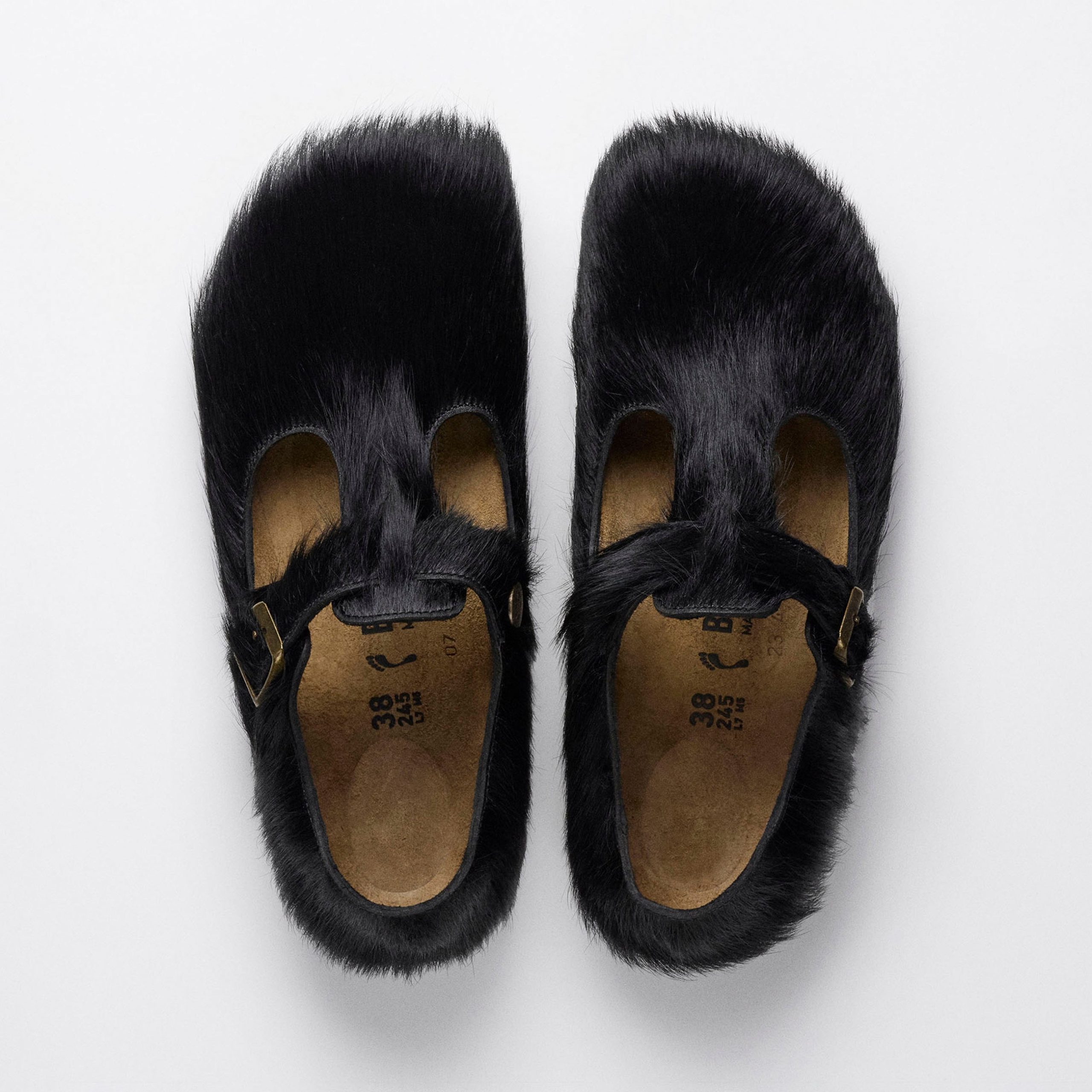 Paris The Rebel Black Cow Fur