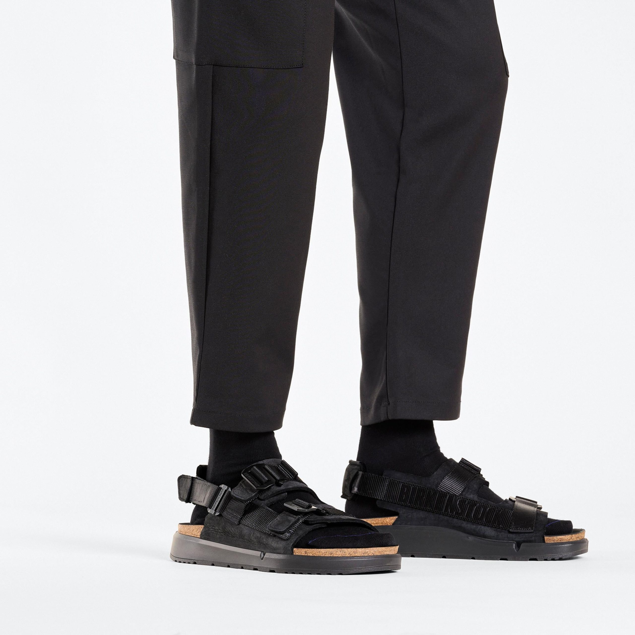 Shinjuku Black Nubuck Leather/Textile - Image 5