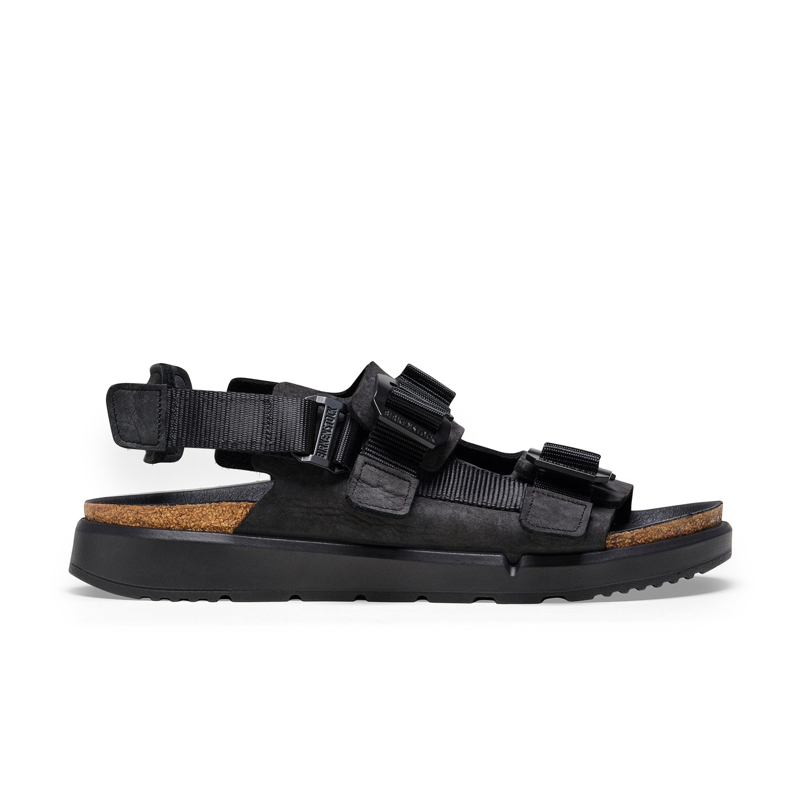 Shinjuku Black Nubuck Leather/Textile - Image 2