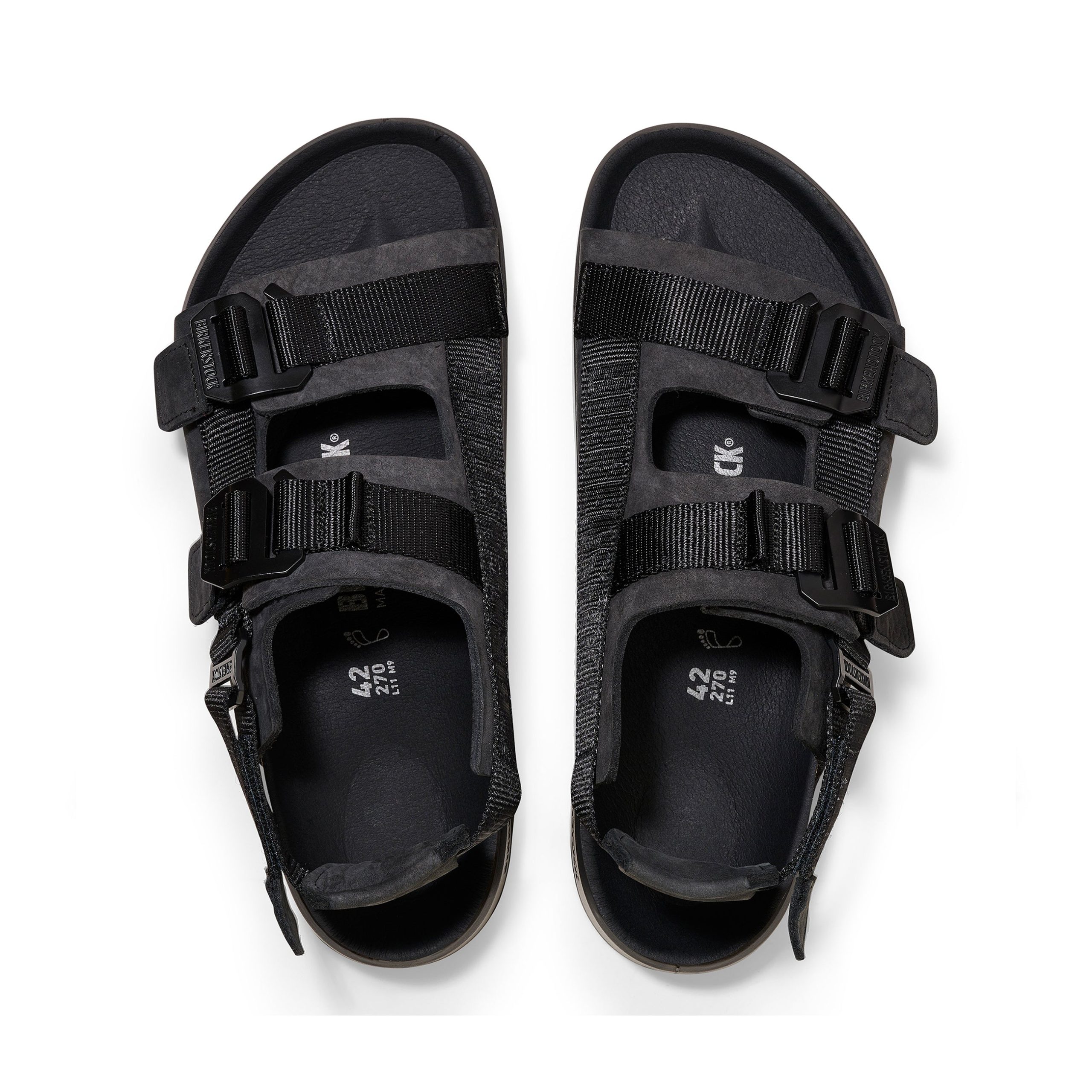Shinjuku Black Nubuck Leather/Textile - Image 3