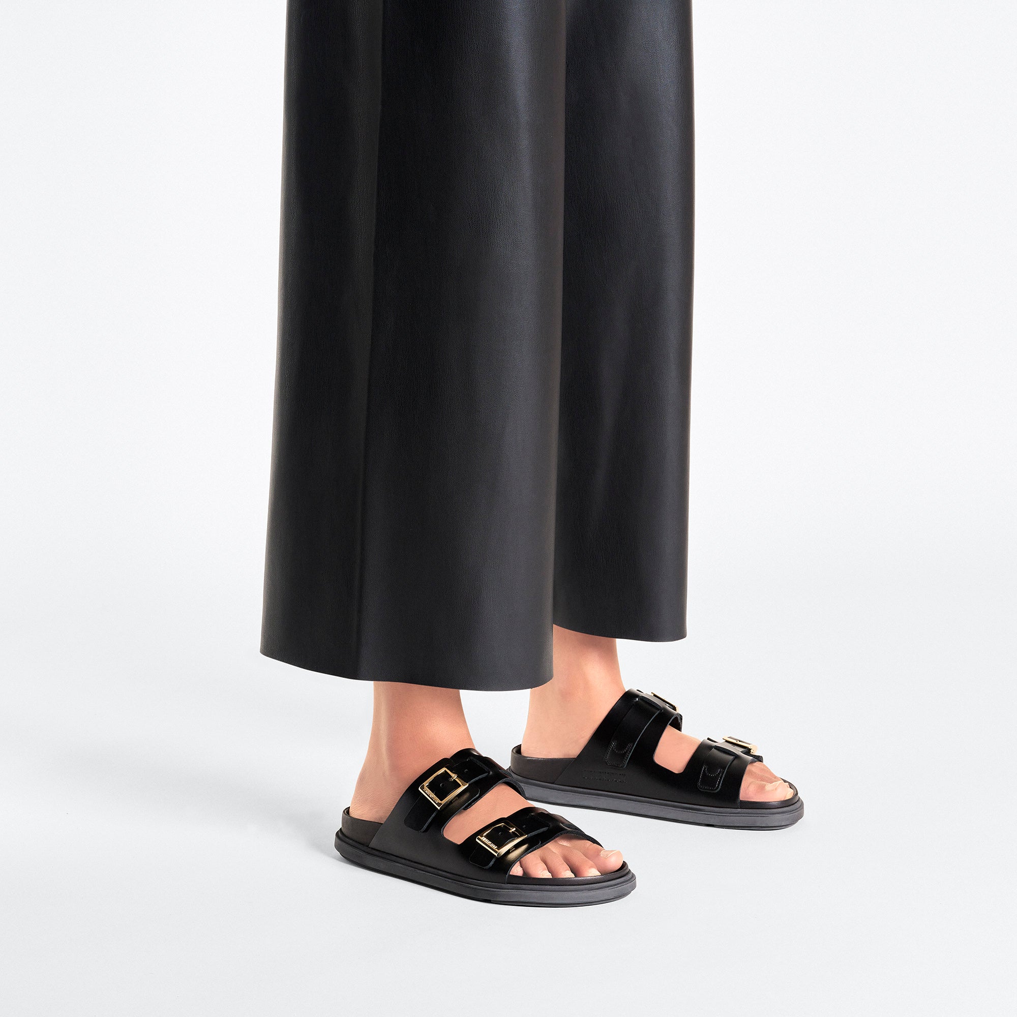 St Barths Black Natural Leather - Image 5
