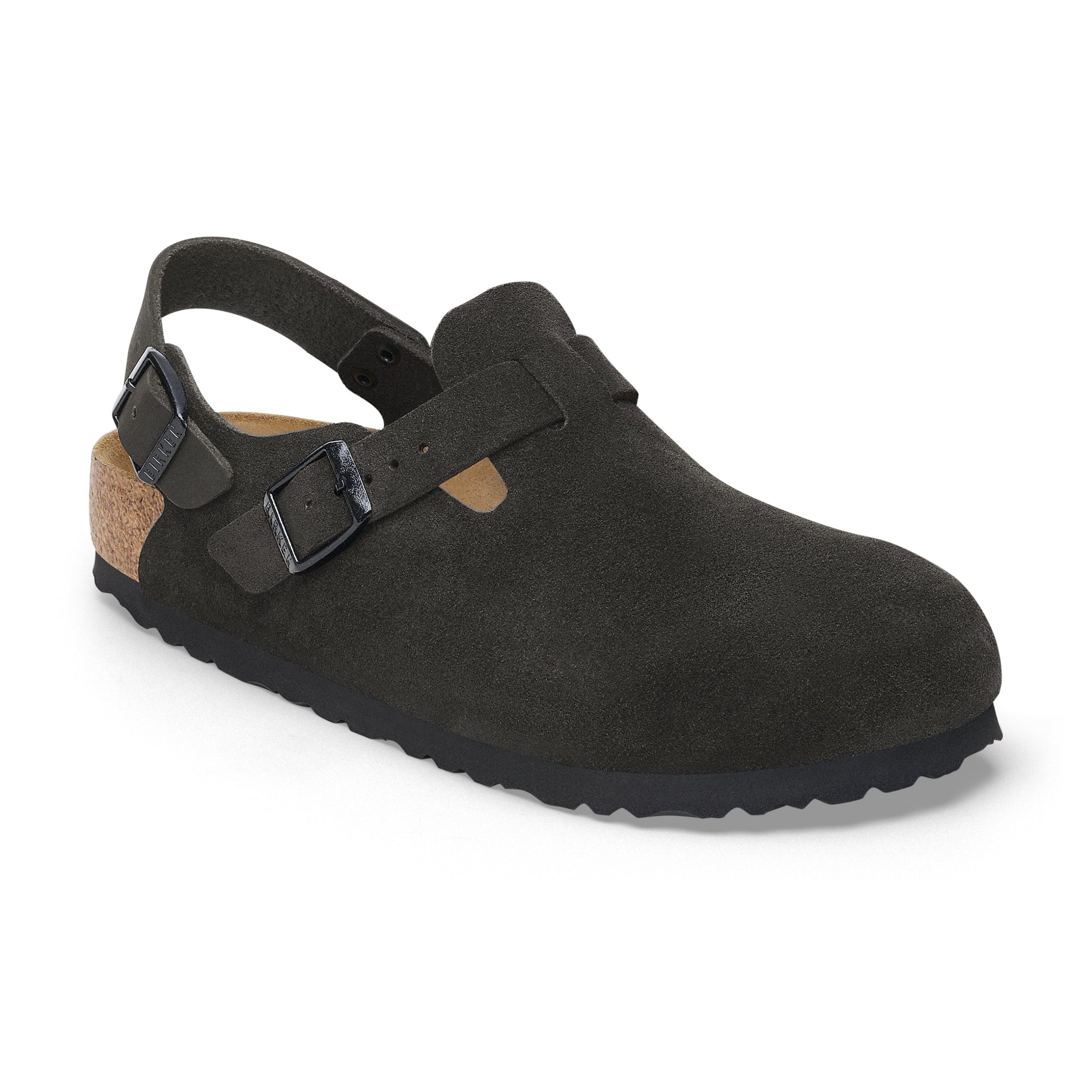 Tokio Black Suede Leather